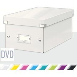 Leitz Click & Store DVD-boks, hvid