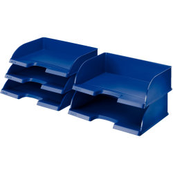 Leitz Plus Brevbakke | Jumbo | Tværf. | Sort