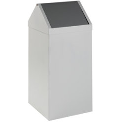Avfallsbehållare Square Two 100 l, 380x400x880 mm