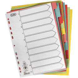 Oxford Faneblad A4 | Karton | 10 faner