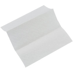 Handduksark, 2 lager W-vikt Nyfiber Vit