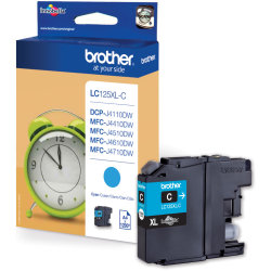 Brother LC125XLC bläckpatron cyan 1200 s