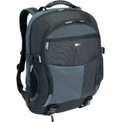 Targus XL Notebook Backpack, 17"-18", Sort/blå 