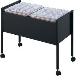 Hængemappetrolley Duo A4, Sort