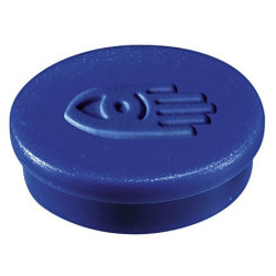 Legamaster magneter 30 mm, blå, 10 st