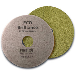 Eco Brilliance Pads Nilfisk 14" Gul 2 st