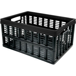 Plast Team, Basic foldekasse, 48x38x24 cm, Sort