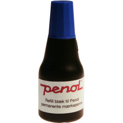 Penol marker refill 25ml, blå