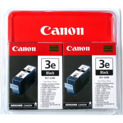 Bläckpatron Canon BCI-3EBK Blister Svart 2x 420s.