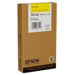 Bläckpatron Epson C13T612400 Gul 220 ml