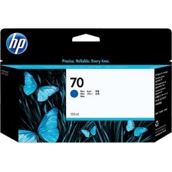 HP nr 70/C9458A bläckpatron, cyan, 130 ml