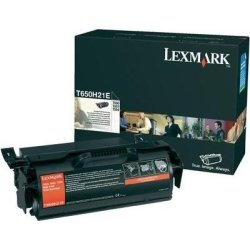 Lasertoner Lexmark T650H31E Svart 25 000 sidor