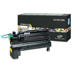 Lexmark X792X1YG HC lasertoner, gul, 20000s