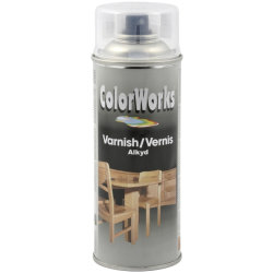 ColorWorks hobbyspray, blank lak
