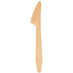Engångskniv Björkträ 16 cm