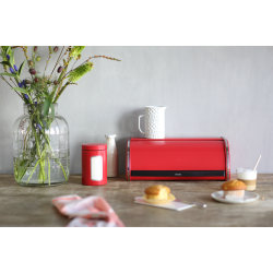 Brabantia Roll Top | Brødkasse | Rød