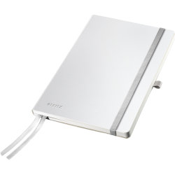 Leitz Style Notesbog A5, linjeret, hvid