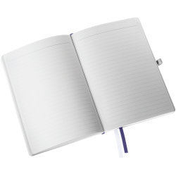 Leitz Style Notesbog A5, linjeret, blå