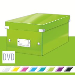 Leitz WOW Click & Store DVD-boks, grøn