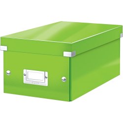 Leitz WOW Click & Store DVD-boks, grøn