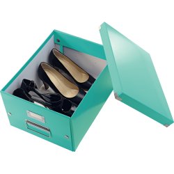 Leitz Click & Store opbevaringsboks medium, isblå