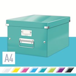 Leitz Click & Store opbevaringsboks medium, isblå