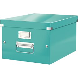 Leitz Click & Store opbevaringsboks medium, isblå