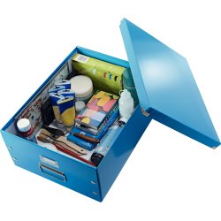 Leitz Click & Store opbevaringsboks large, blå