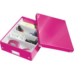 Leitz Click & Store Organizer boks medium, pink