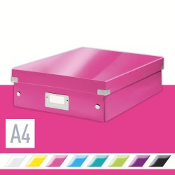 Leitz Click & Store Organizer boks medium, pink