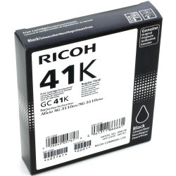 Ricoh 41K/405761 blækpatron, sort, 2500 s.