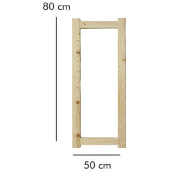 ABC Gavel HxD: 80x50 cm, natur