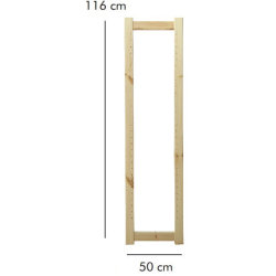 ABC Gavel HxD: 116x50 cm, natur