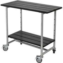 Grillbord Plus Urban 1 hylla Svart