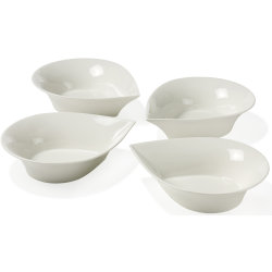 Mette Blomsterberg Dråbeskålesæt 20 cm, 4 stk.