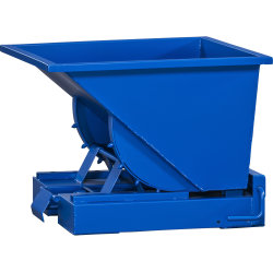 Tippcontainer 150 liter, blå