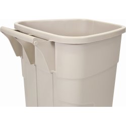 Rubbermaid mobil affaldsbeholder 100 liter, Sand