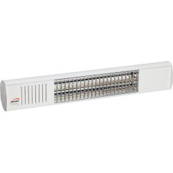 Burda Term2000 terrassvärmare, L:61,5 cm, Vit
