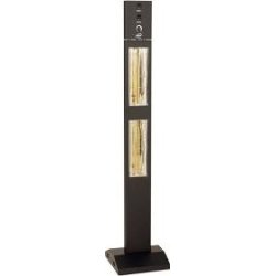 Burda Smart Tower terrassvärmare, H:126 cm, svart