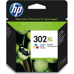 Bläckpatron HP 302XL F6U67AE#UUS Färg 330 s
