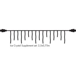 Top-Line Energy Iskrystal Supplementsæt 100LED 2,5