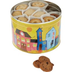 Småkager, cookies i metaldåse, 908g