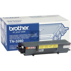 Lasertoner Brother TN3280 Svart 8000 s