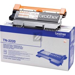 Lasertoner Brother TN2220 Svart 2600 s