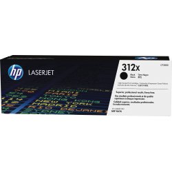 HP nr 312X/CF380X Lasertoner, Svart, 4400 s