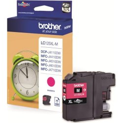 Brother LC125XLM bläckpatron magenta 1200 s