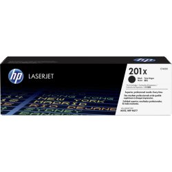 HP 201X/CF400X Lasertoner, svart, 2800 s