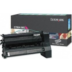 Lasertoner Lexmark C780A1MG Röd 6000 sidor