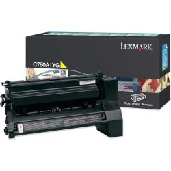 Lasertoner Lexmark C780A1YG Gul 6000 sidor