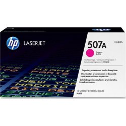 HP no 507A CE403A lasertoner, rød, 6000s